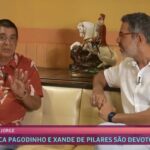Zeca Pagodinho e Xande de Pilares exaltam São Jorge e emocionam fiéis no dia do santo